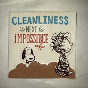 Peanuts Wall Decor - Blue, Red, Brown